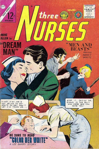 Cover for Three Nurses (Charlton, 1963 series) #21