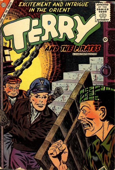 Cover for Terry and the Pirates (Charlton, 1955 series) #28