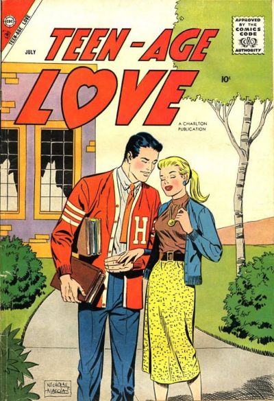 Cover for Teen-Age Love (Charlton, 1958 series) #4