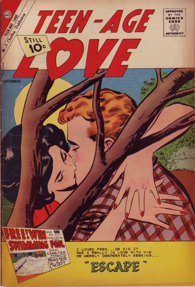 Cover for Teen-Age Love (Charlton, 1958 series) #22