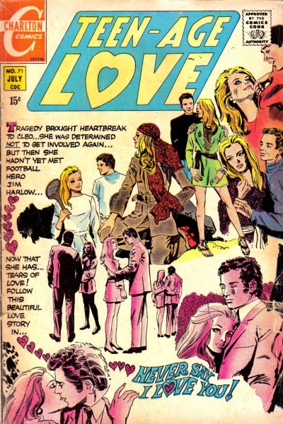 Cover for Teen-Age Love (Charlton, 1958 series) #71
