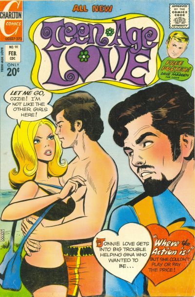 Cover for Teen-Age Love (Charlton, 1958 series) #91