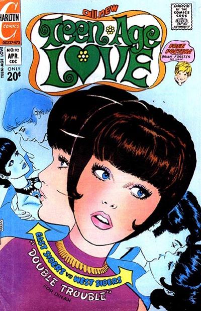 Cover for Teen-Age Love (Charlton, 1958 series) #92