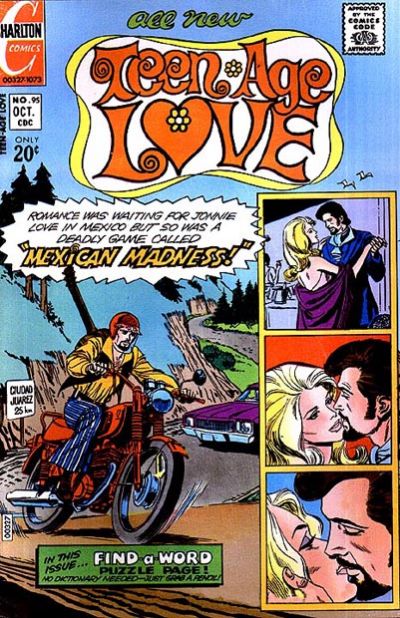 Cover for Teen-Age Love (Charlton, 1958 series) #95