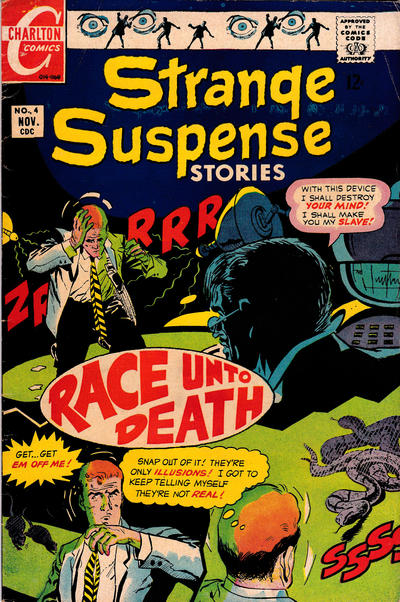 Cover for Strange Suspense Stories (Charlton, 1967 series) #4