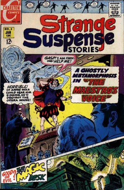 Cover for Strange Suspense Stories (Charlton, 1967 series) #5