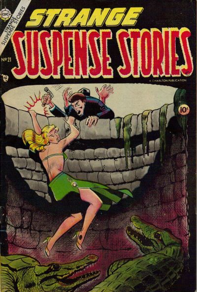 Cover for Strange Suspense Stories (Charlton, 1954 series) #21