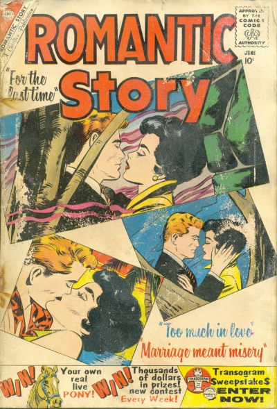 Cover for Romantic Story (Charlton, 1954 series) #49