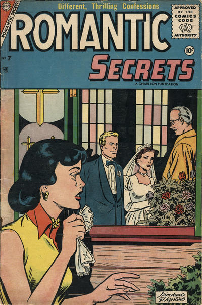 Cover for Romantic Secrets (Charlton, 1955 series) #7