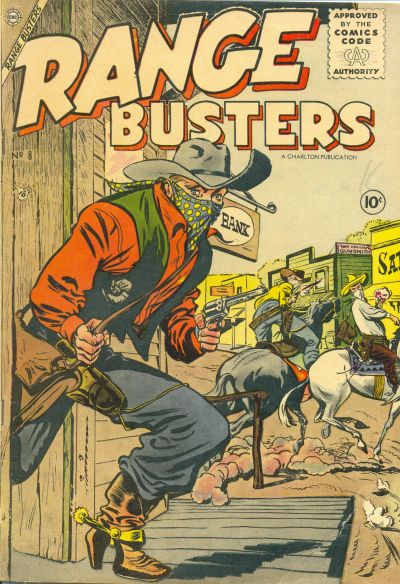 Cover for Range Busters (Charlton, 1955 series) #8