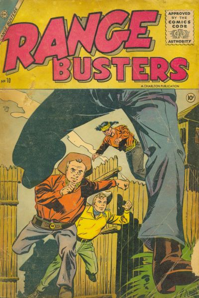 Cover for Range Busters (Charlton, 1955 series) #10