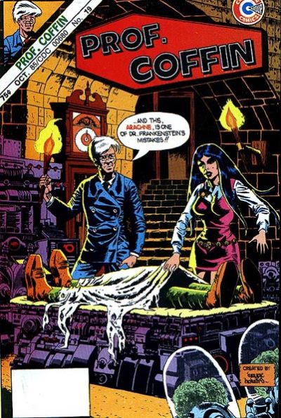 Cover for Professor Coffin (Charlton, 1985 series) #19