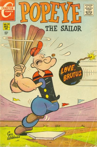 Cover for Popeye (Charlton, 1969 series) #99