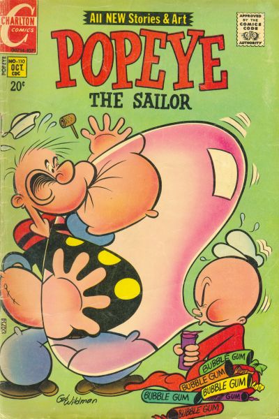 Cover for Popeye (Charlton, 1969 series) #110