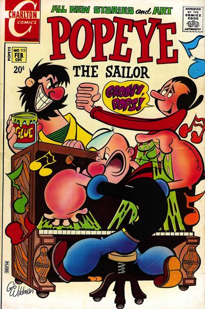 Cover for Popeye (Charlton, 1969 series) #112