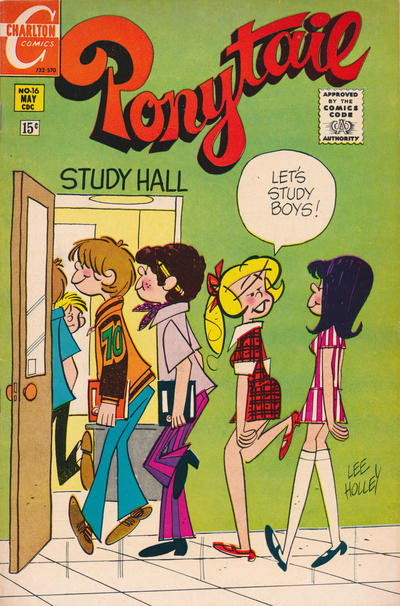 Cover for Ponytail (Charlton, 1969 series) #16