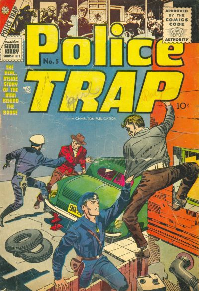 Cover for Police Trap (Charlton, 1955 series) #5