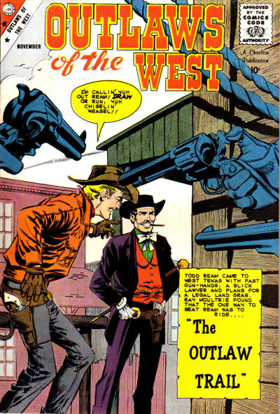 Cover for Outlaws of the West (Charlton, 1957 series) #22