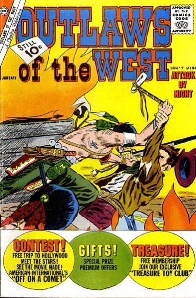 Cover for Outlaws of the West (Charlton, 1957 series) #35