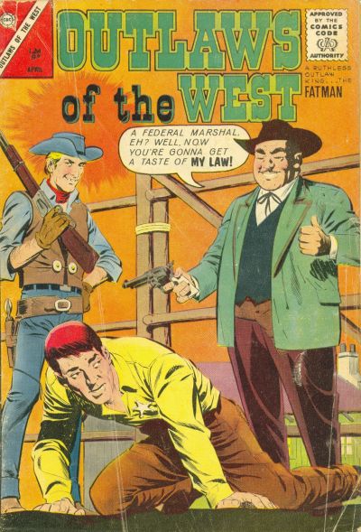 Cover for Outlaws of the West (Charlton, 1957 series) #42