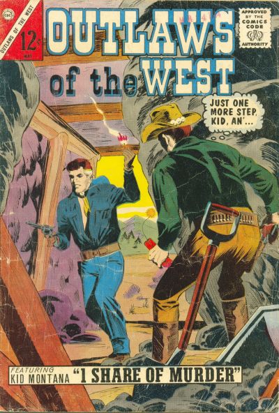 Cover for Outlaws of the West (Charlton, 1957 series) #48