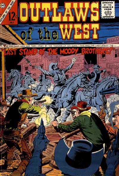 Cover for Outlaws of the West (Charlton, 1957 series) #59