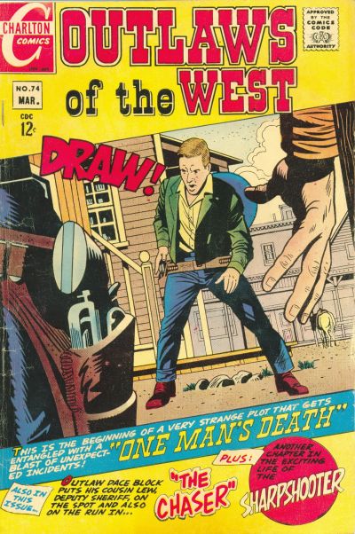 Cover for Outlaws of the West (Charlton, 1957 series) #74