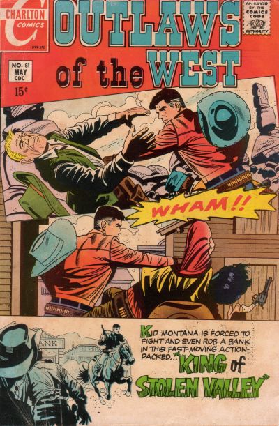 Cover for Outlaws of the West (Charlton, 1957 series) #81