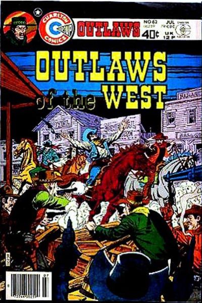 Cover for Outlaws of the West (Charlton, 1957 series) #82