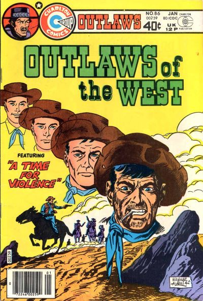 Cover for Outlaws of the West (Charlton, 1957 series) #86