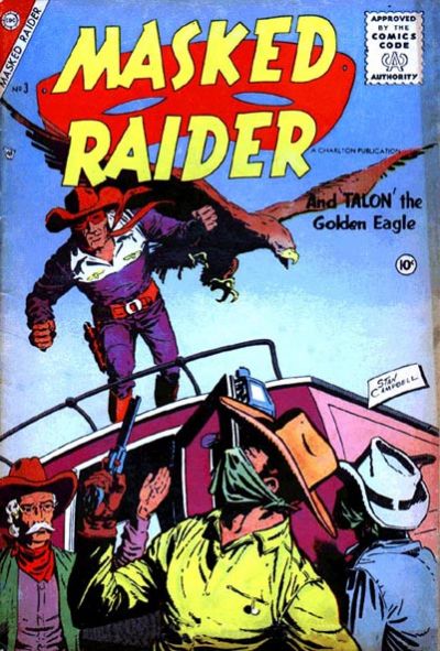Cover for Masked Raider (Charlton, 1955 series) #3