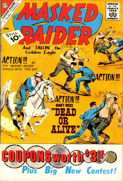 Cover for Masked Raider (Charlton, 1958 series) #29