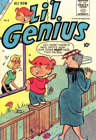 Cover for Li'l Genius (Charlton, 1955 series) #8