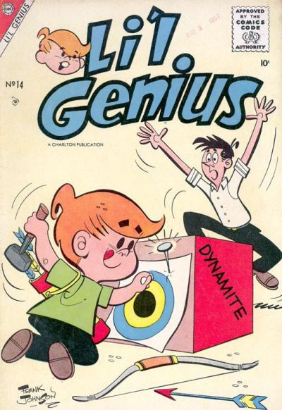 Cover for Li'l Genius (Charlton, 1955 series) #14