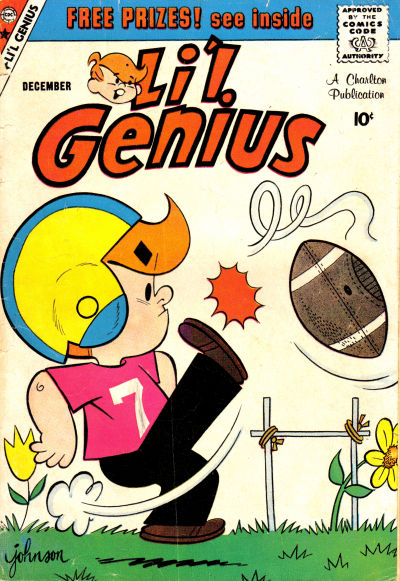 Cover for Li'l Genius (Charlton, 1955 series) #24