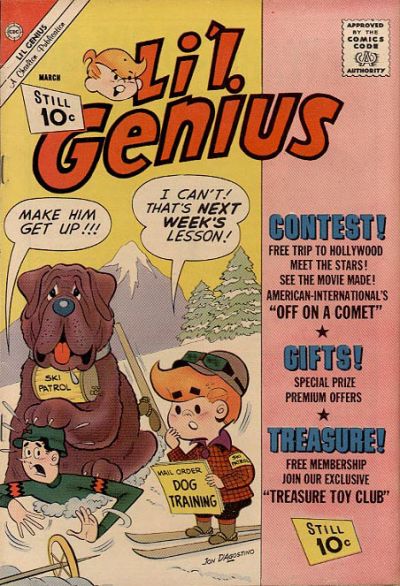 Cover for Li'l Genius (Charlton, 1955 series) #37