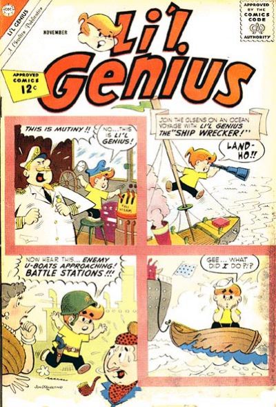 Cover for Li'l Genius (Charlton, 1955 series) #41