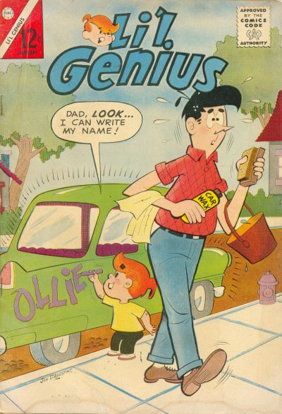 Cover for Li'l Genius (Charlton, 1955 series) #42