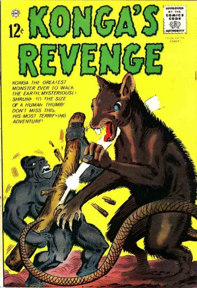 Cover for Konga's Revenge (Charlton, 1963 series) #2