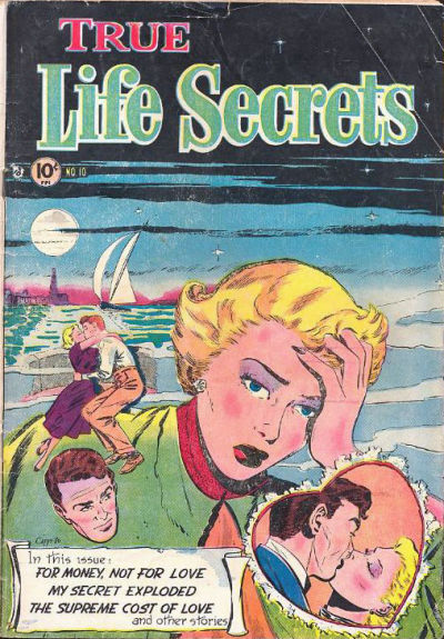 Cover for True Life Secrets (Charlton, 1951 series) #10