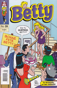 Cover Thumbnail for Betty (Editions Héritage, 1993 series) #39
