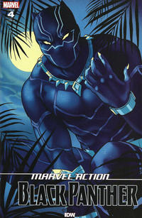Cover Thumbnail for Marvel Action Black Panther (IDW, 2019 series) #4 [Cover RI - Paulina Ganecheau]