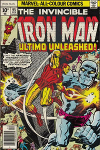 Cover for Iron Man (Marvel, 1968 series) #95 [British]