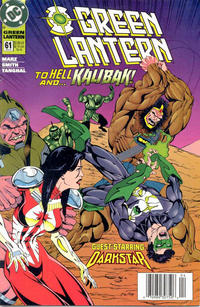 Cover Thumbnail for Green Lantern (DC, 1990 series) #61 [Newsstand]