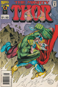 Cover Thumbnail for Thor (Marvel, 1966 series) #489 [Newsstand]