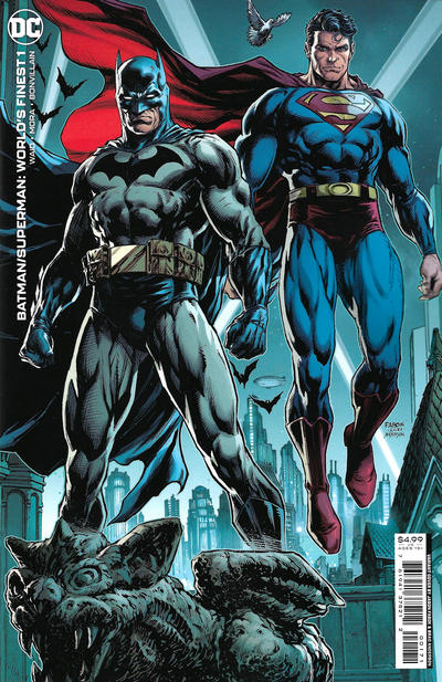 Cover for Batman / Superman: World's Finest (DC, 2022 series) #1 [Jason Fabok Cardstock Variant Cover]