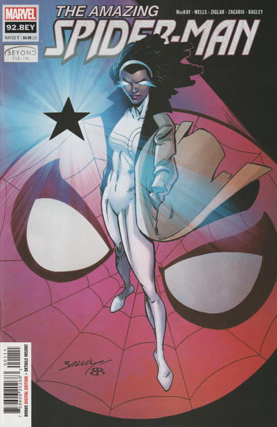 Cover for Amazing Spider-Man (Marvel, 2018 series) #92.BEY