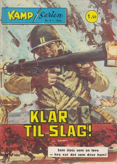 Cover for Kamp-serien (Serieforlaget / Se-Bladene / Stabenfeldt, 1964 series) #9/1966