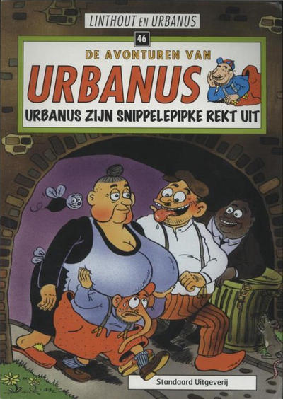 Cover for De avonturen van Urbanus (Standaard Uitgeverij, 1996 series) #46 - Urbanus zijn snippelepipke rekt uit