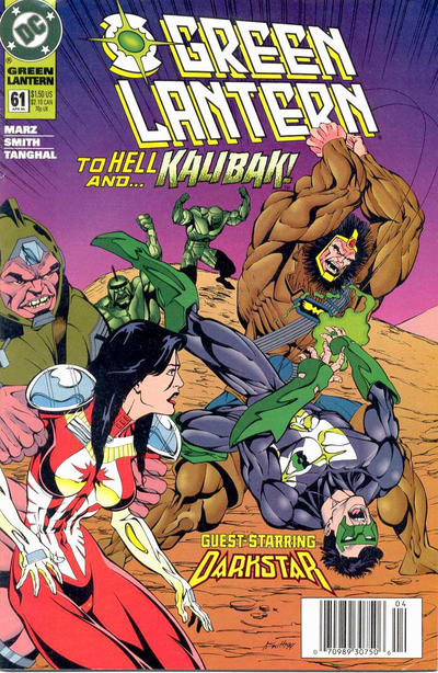 Cover for Green Lantern (DC, 1990 series) #61 [Newsstand]